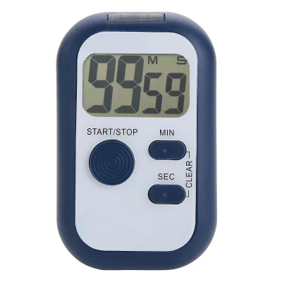 100 Minutes Digital Kitchen Countdown Timer with Vibration and LED Lighting Loud Alarm Function