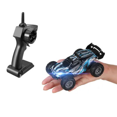 13Mins Action Time 20km/h 1:16 2.4GHz 4WD Metal RC Car with Remote Controller Ready-to-Go for Boys Birthday Gift