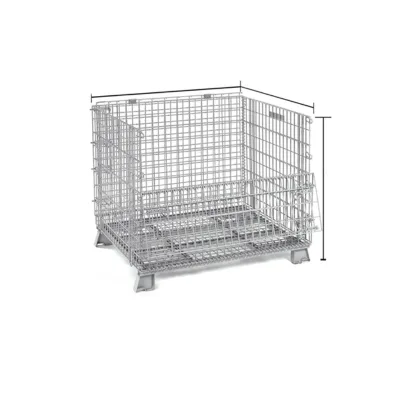 High Quality Grid Storage Cages Supermarket Cage