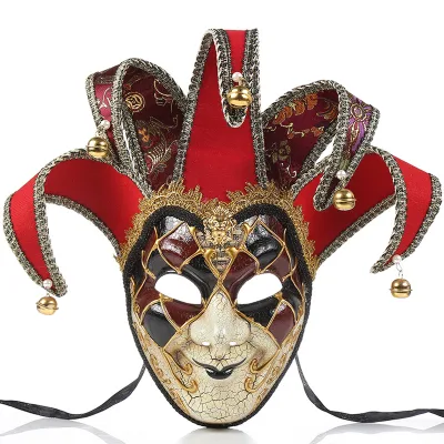 Creative Clown Crack Mask Halloween Horror Euro-American Atmosphere Dress up Mask Decoration for Party