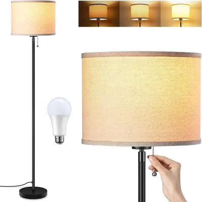 Modern Classic Uplight Lighting LED Floor Lamp Simple Decor Standing Lights Indoor Reading Corner Lamps for Living Room