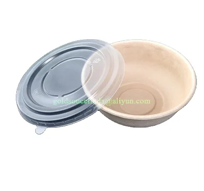 Sale Various Disposable Products Eco-friendly 850ml Bowl With Pp Plastic Lid