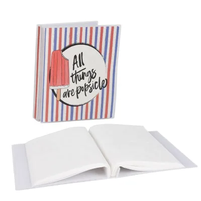 Wholesale Customized Scrapbook Photo Album Family Wedding Collection 4*6 Inch Sizes Post Bound Plastic Comb Binding PP Cover