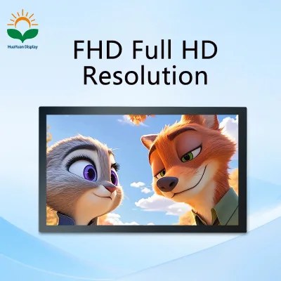 15.6 Inch TFT LCD Advertising Display with 1920x1080 Resolution IPS LCD Screen