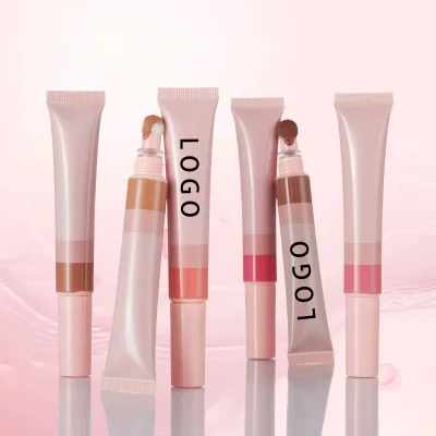 Wholesale Jelly Blush Tint Stick Multi-use Stick Contour Blush No logo Liquid Blush