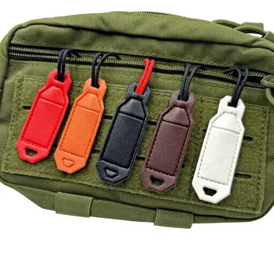 Hot Supplier Leather for Quick-release Handle, Tactical Pull-down Tab, Keychain Bag Accessory - Factory Direct Sales