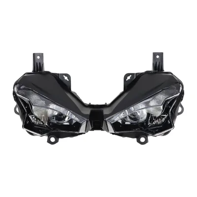 LED Headlight Assembly for Kawasaki Ninja 500 2024 2025 High Low Beam ABS Housing Direct Fit Upgrade Aftermarket