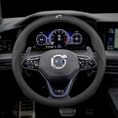 Vo Lvo Steering Wheel Cover Xc60 S90 S60 Xc90 Xc40 V40 S90 S60 S60l S40s80 Leather