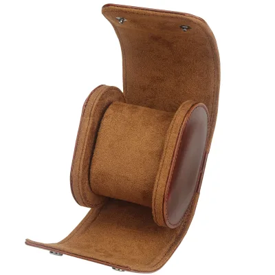 Watch Roll Travel Case - Leather Storage Napa Top Grain Leather 1 Watch Travel Case Watch