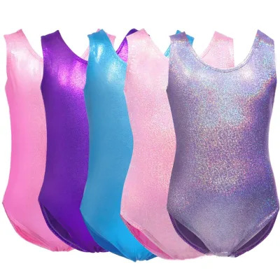 Custom Embroidery logo Gymnastics Leotards Girls Custom Sublimation Leotards