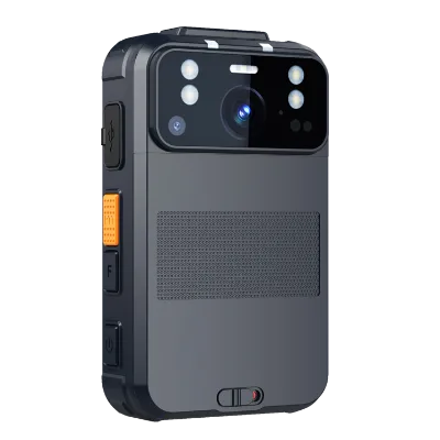 High End 4K Body Worn Camera 5G Transmission Two Way Audio SD Card Night Vision IP67 Waterproof Body Cam AI Face Recognition