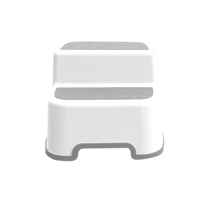 Child's Footstool Bathroom Step Stool Household Plastic Step Stool Double Layer Non-slip Stool Chair
