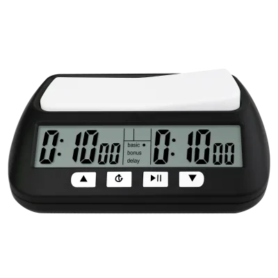 SE170028 Chinese Chess Clock Timer Go Chess Match Referee Switchable