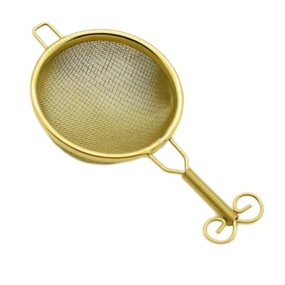Handmade 304 Stainless Steel Tea Strainer Tea Leaking Creative Japanese Style Filter