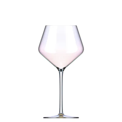 Wholesale Cheap Shiny Customized Colored Wine Glasses for Wedding Party