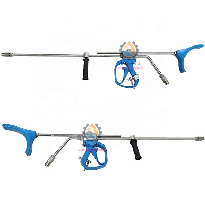High Pressure Cleaning Dump Gun Waterjet Gun 20,000 psi Ship Cleaning Concreteremoval Hullcleaning