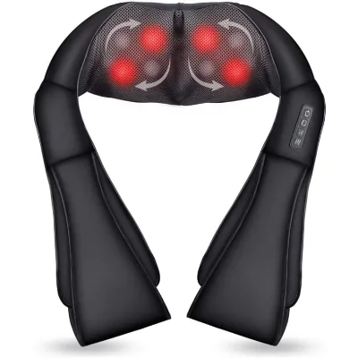 Deep Tissue Neck and Shoulder Massager with Heat Knead Therapy Health Care Massage Product
