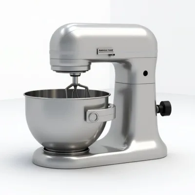 CNC Food Mixer Parts Aluminum Stainless Steel CNC Turning Milling Part 5 Axis CNC Machining Service for Stand Mixer