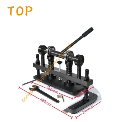 Hand Versatile and Easy-to-Use DIY Leather Cutting Machine Enabling Precision Cutting of Leather and Cloth with Great Efficiency