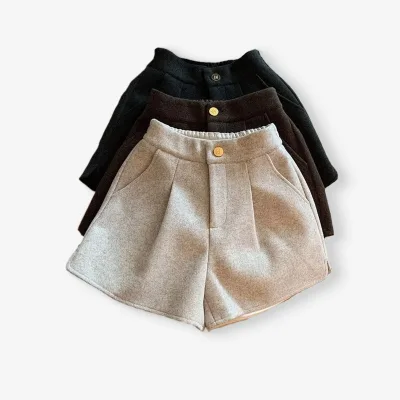 Autumn Children's Solid Color Shorts Kid Loose Straight Leg Baby Boy Casual Pants