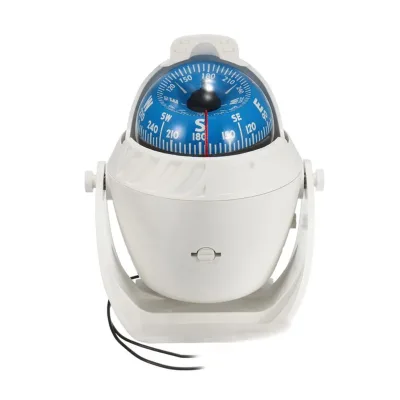 Pivoting Marine Compass with Electronic LED Light Boat Compass for Marine Navigation Positioning Compass