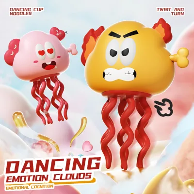 Creative Wind up Cartoon Emoticon Creative Clockwork Crawling Cute Plastic Walking Dancing Educational Interactive Toys for Kids