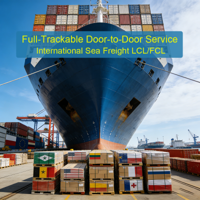 Freight Forwarder Cost-Effective LCL Sea Shipping Logistics Transportation of Large-sized Goods From China to South Africa