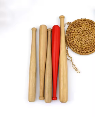 2025 Hot Sale Wooden Youth Baseball Bats for Practice or Athletic Training