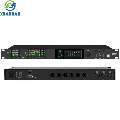 LD448/LD336 Digital Audio Processor Drive Rack High-Quality Dual DSP Effect Professional DriveRack 4-in 8-out/3 in 6 Out
