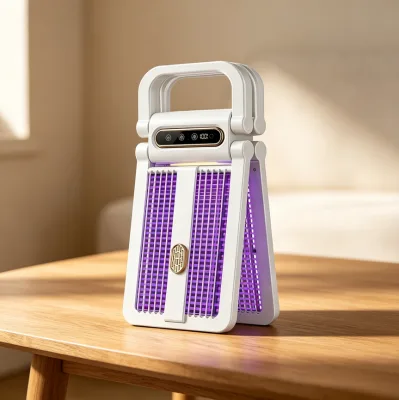 Foldable ABS Material Mosquito Killer Lamp Built-in Battery Aromatherapy Mosquito Repellent UV Light 21-30 Coverage for