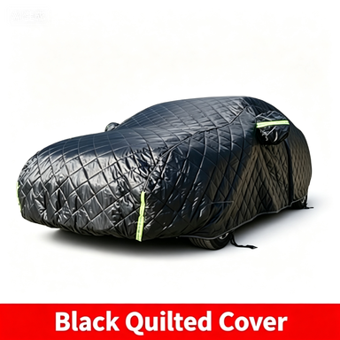 FKUN Customizable Universal SUV Off-Road Outdoor Aluminum Foil Film Car Cover 90% UV Protection 3mil Thick Waterproof Textured