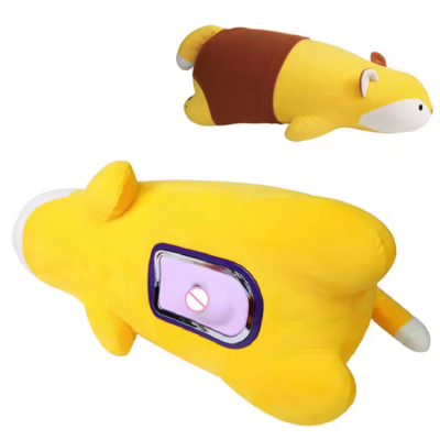 HM Plush Pillow Masturbation Toy for Women Automatic Simulation Penis Toy Machine Gun Sex Toy