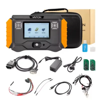 VP100 Key Programmer Support 2015-2021 BMW G Chassis Model Key Adding Get Free 2pcs BMW G Series Key PCB and BDC2 BDC3 Adapter