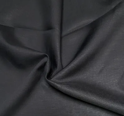 Certified Premium Slub Woven Organic Fabric Eco-Friendly Breathable Customized Color Clothing Dresses Shirt Sets Pants Shoes