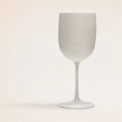 16oz Factory Food Grade Plastic Black Drinking Wine Glass Customized Size Acrylic Wine Goblet