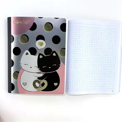 Customized Logo Journal Notebook with Thread Sewing Binding  Factory Wholesale Math Notbook