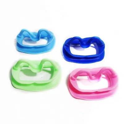 Fashion Type Teeth Whitening Cheek Retractor Medical Mouth Opener Silicon Rubber Cheek Retractor Teeth Multipurpose