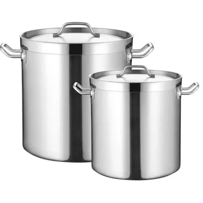 Wholesale Luxury Kitchen Round Soup Pots Food Warmer Stainless Steel Soup & Stock Pots