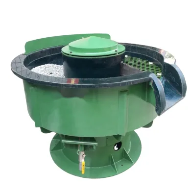 250L Vibratory Tumbler Barrel Finishing Machine for Medals Coins Vibration Deburring  Polisher Automatic Polishing Machine