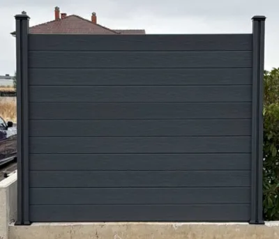 Premium Outdoor Composite Fence Boards Resistant to Rot and Warp Simple Diy Installation Friendly Garden FENCING