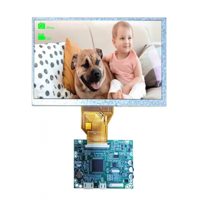 High Quality 7 Inch Lcd Display Controller Driver Board With Memory for Video Door Bell