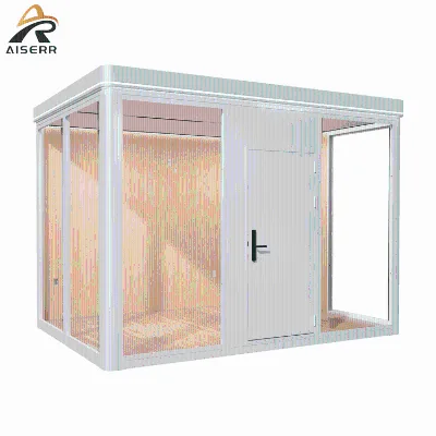 New Design Garden Studio Modular Assembled House Flower Art Prefabricated Cabin Minimalist Viewing Movable House