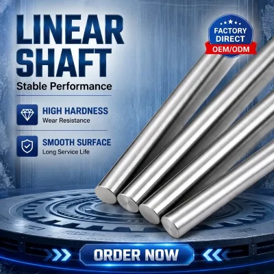 Heavy Duty Linear Shaft SF55 SF60 SF70 SF80 SF90 SF100 SF110 SF120 SF150 HXK Hardened Chrome Plated Guide Bar Optical Axis