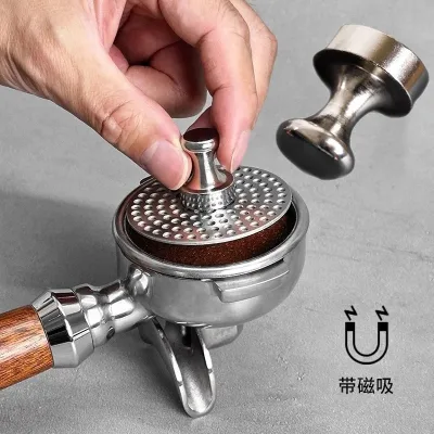 Oankr Espresso Puck Screen Magnet Handle Reusable 51/53/58mm Coffee Filter Mesh Magnet Kit Barista Home Espresso Accessories