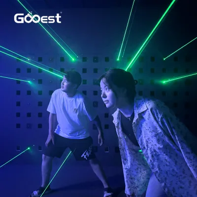 Indoor Interactive Digital Multimedia Dodge of Laser Game Laser-Go
