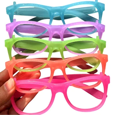 Soft Glowing in the Dark Sunglasses 2024 Fashionable Sunglasses