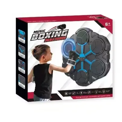 BSCI Audit Factory Wholesale Boxing Training Machine Fitness Dummy Boxing Toys for Kids Music Boxing Machine