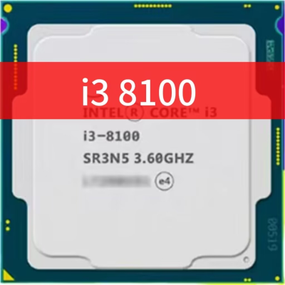 PC Core for Original Brand I3 Processor Cpu LGA1151 8100 Hot Sale