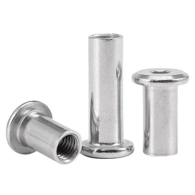 M6 Stainless Steel SS304 316 316L A2 A4 70 80 ANSI AISI 304 316 Flat Head Slotted Phillips PZ Drive Chicago Binding Post Screw