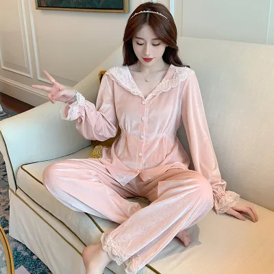 Breastfeeding Maternity Pajamas Maternity Sleepwear Bamboo Pijama Lactancia Maternity Pyjama Breastfeeding Set Breastfeeding Pjs